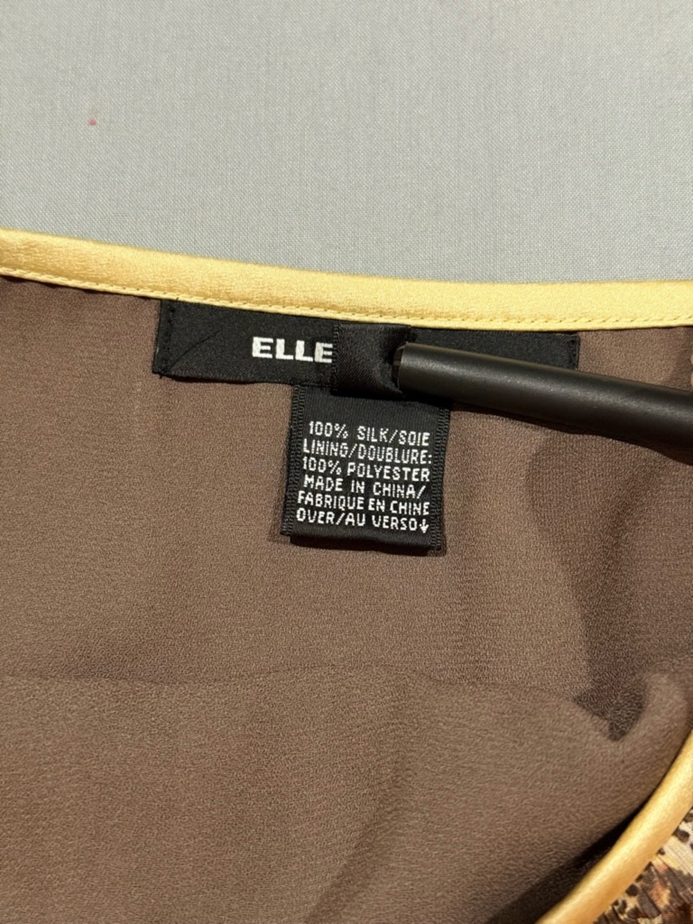 Ellen Tracy Silk A-line Snake Print Skirt - Picture 4 of 8